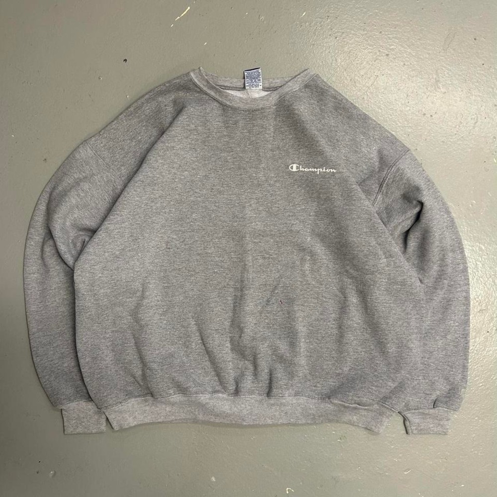 Vintage Champion‎ Grey Faded Crewneck